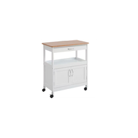 carro de cocina con 2 puertas y 1 cajon movil practico