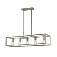 regleta de techo heaton 5 luces