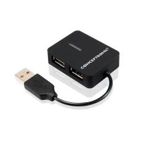 conceptronic mini travel hub 4 puertos usb 20