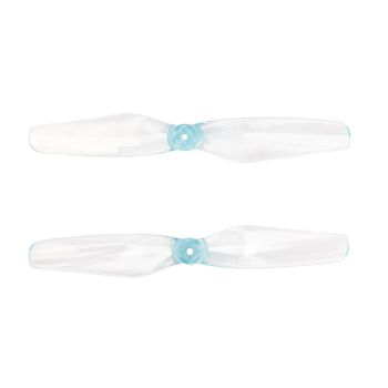 4 pares / 8 pares de hélices Gemfan de 65 mm 2515 de 2.5 pulgadas y 2 palas de PC con eje de 1.4 mm para carreras de dro