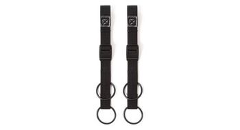 Correas para rejilla de sujecion  par  negro