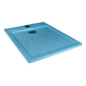 Plato De Ducha Classic Astralpool 100x80 Gel-coat Antideslizante 2 Pulgadas