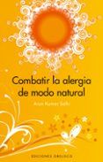 combatir la alergia de modo natural