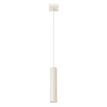 Lámpara colgante vaza beige, 1 luz