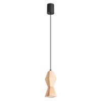 lampara colgantes madera natural madera - haya alt 200 cm