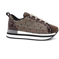 l4k3 deportivas moda lake bowling pois sneaker running beige c18-bow para mujer