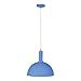 bel air home - lampara colgante hagen - ajustable 30 cm diseno elegante contemporaneo facil instalacion ideal para salon o comedor - azul