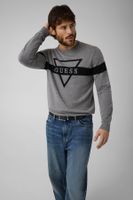 jersey jacquard con logo triangular