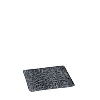 bandeja decorativa de hierro negro l20