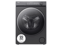 lavadora secadora - haier hwd90bp14367gtus 9 kg5 kg inverter 1400rpm flexy time ciclo allergy care ropa de bebe inox