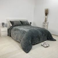 edredon invierno sedalina borreguillo alaska 690 grm2 90 cm rufino diaz gris