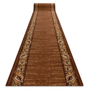Alfombra De Pasillo Bcf Feliks Marrón 140 Cm 140x400 Cm
