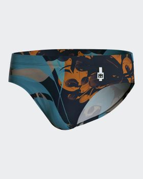 Slip de Baño estampado tropical