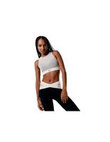 top de fitness black limba evolve mujer gris