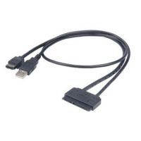 cable esata usb akasa flexstor 04 m negro