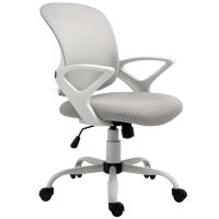 silla oficina ergonomica welltin 921-528gy malla transpirable gris