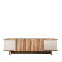 soporte de tv de madera diana 180 x 33 x 50 cm - beige