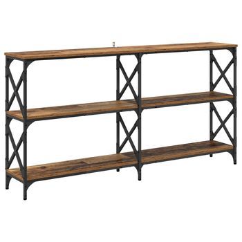 Mesa Consola Madera Vieja 156 X 28 X 80,5 Cm Vidaxl