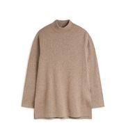 ecoalf para mujer mcwgaknpalna0653w24-389 jersey palna marron xs casual manga larga sostenible lana reciclada