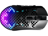 reacondicionado seminuevo muy bueno raton gaming - steelseries aerox 9 wireless inalambrica 24 ghz y bluetooth 50 18000 dpi 180h autonomia