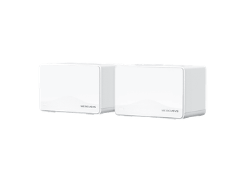 Sistema WiFi Mesh - Mercusys Halo H3600BE, 2880 Mbps, MU-MIMO, Doble banda (2,4 GHz / 5 GHz), Wi-fi 7, Pack de 2, Blanco