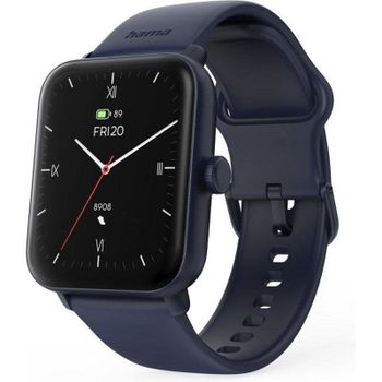 Hama 6010 Bluetooth GPS 44mm TFT Azul Unisex Resistencia Agua IP68 Pulsómetro