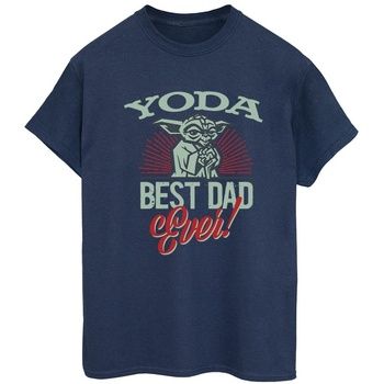 Disney Camiseta manga larga Mandalorian Dad para mujer