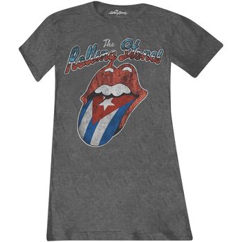 The Rolling Stones Camiseta manga larga Rocks Off Cuba para mujer