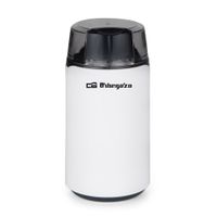 orbegozo mo 3200 molinillo de cafe 200w r cuchilla de acero inoxidable tapa transparente con pulsador de seguridad libre de bpa