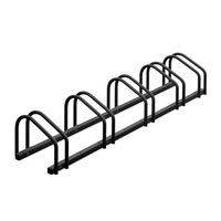 portabicicletas para 5 bicicletas negro 6 cm