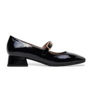 hispanitas para mujer hv243439 bailarinas aruba negro 36 piel plano hebilla casual