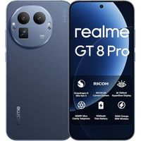 telefono - realme gt 8 pro 5g smartphone version ue esim 12gb256gb  16gb512gb snapdragon 8 elite gen 5 camara desarrollada junto a ricoh gr camara de telefotografia ultra claridad 200mp
