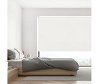 estor enrollable opacooscurantesundusk blanco 180 x 250cm