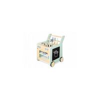 pinolino cocina infantil kalle verde pastel tilo parcialmente macizo y mdf lacado transparente y multicolor
