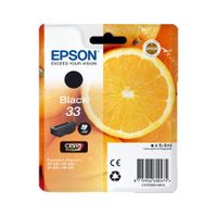 epson 33 t33314010 black original claria premium standard capacity ink cartridge orange