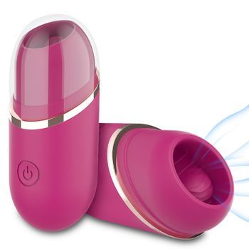 Vibrador De Masaje De Lengua Femenina (rojo)