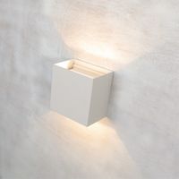 aplique de exterior led davos xl dim 2700k 2x10w