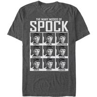 star trek camiseta many ods of spock para hombre