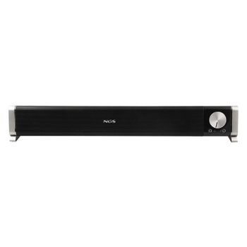 Barra de sonido NGS Bluetooth 20W inalámbrica USB compacta con micrófono y jack 3,5mm