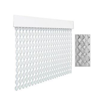 Cortina Puerta Cordon Espiral Tambre 90x210 Cristal 20201d
