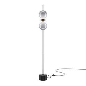 Lámpara de pie led double moon (15w)
