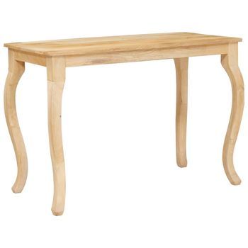 Mesa De Café Marrón 110 X 55 X 77 Cm Madera De Mango Maciza Vidaxl