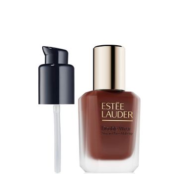 Estée Lauder Double Wear Longwear Matte Foundation SPF 10 & Pump Bundle (Various Shades) - 8C1 Rich Java