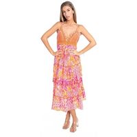 isla bonita by sigris vestido largo vestido largo midi para mujer