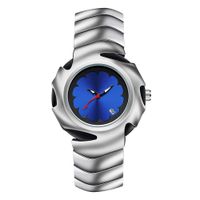 ostark reloj hombre de lujo - esfera azul minimalista sin numeros - cristal de zafiro antiaranazos - cuarzo preciso - acero inoxidable - elegante y moderno