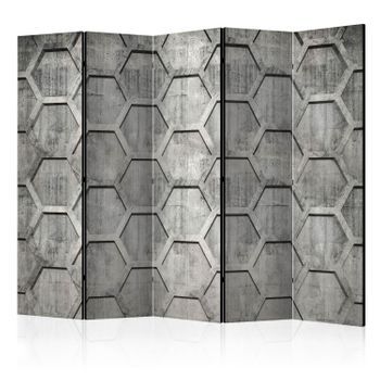 Biombo - Platinum Cubes Ii (225x172 Cm)