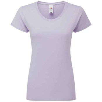 Fruit Of The Loom Camiseta manga larga Iconic para mujer