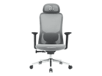 silla gaming - newskill nue reposabrazos 3d ajustable en altura anchura y profundidad carga max 150 kg malla transpirable premium gris