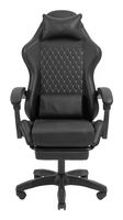 silla gamer mars gaming mgcxbk negra reclinable reposabrazos ajustable reposapies cojines