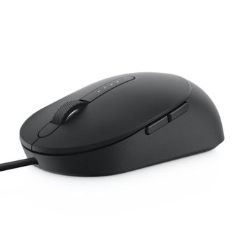 Ratón Dell MS3220 láser 3200 DPI ambidiestro USB A negro 5 botones 2ms